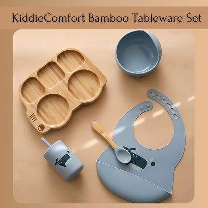 KiddieComfort Bamboo Tableware Set